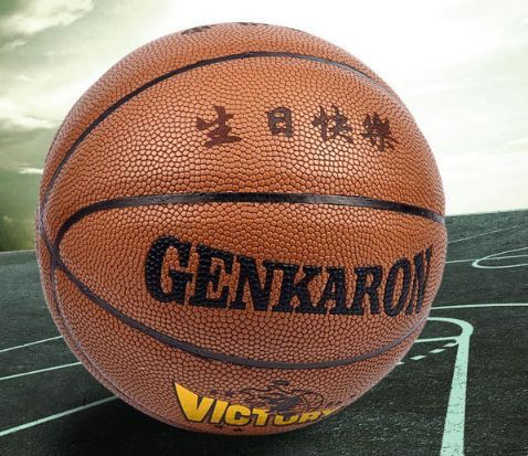 篮球曲面打标